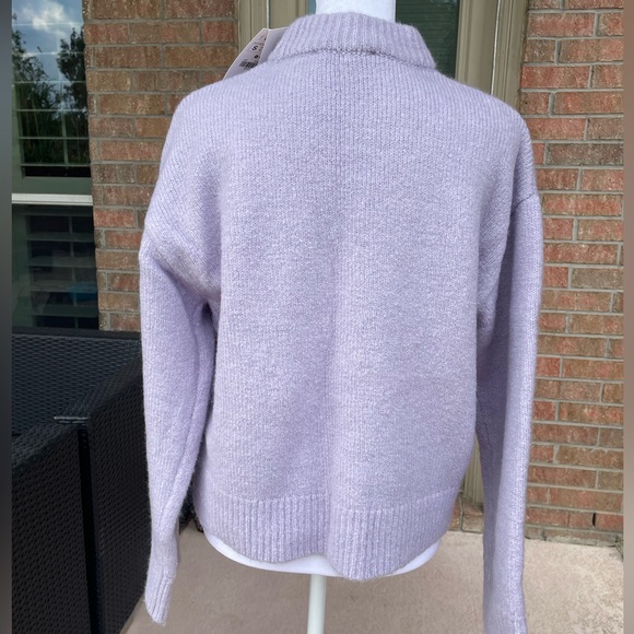 Zara mauve/lilac sweater - Picture 4 of 10